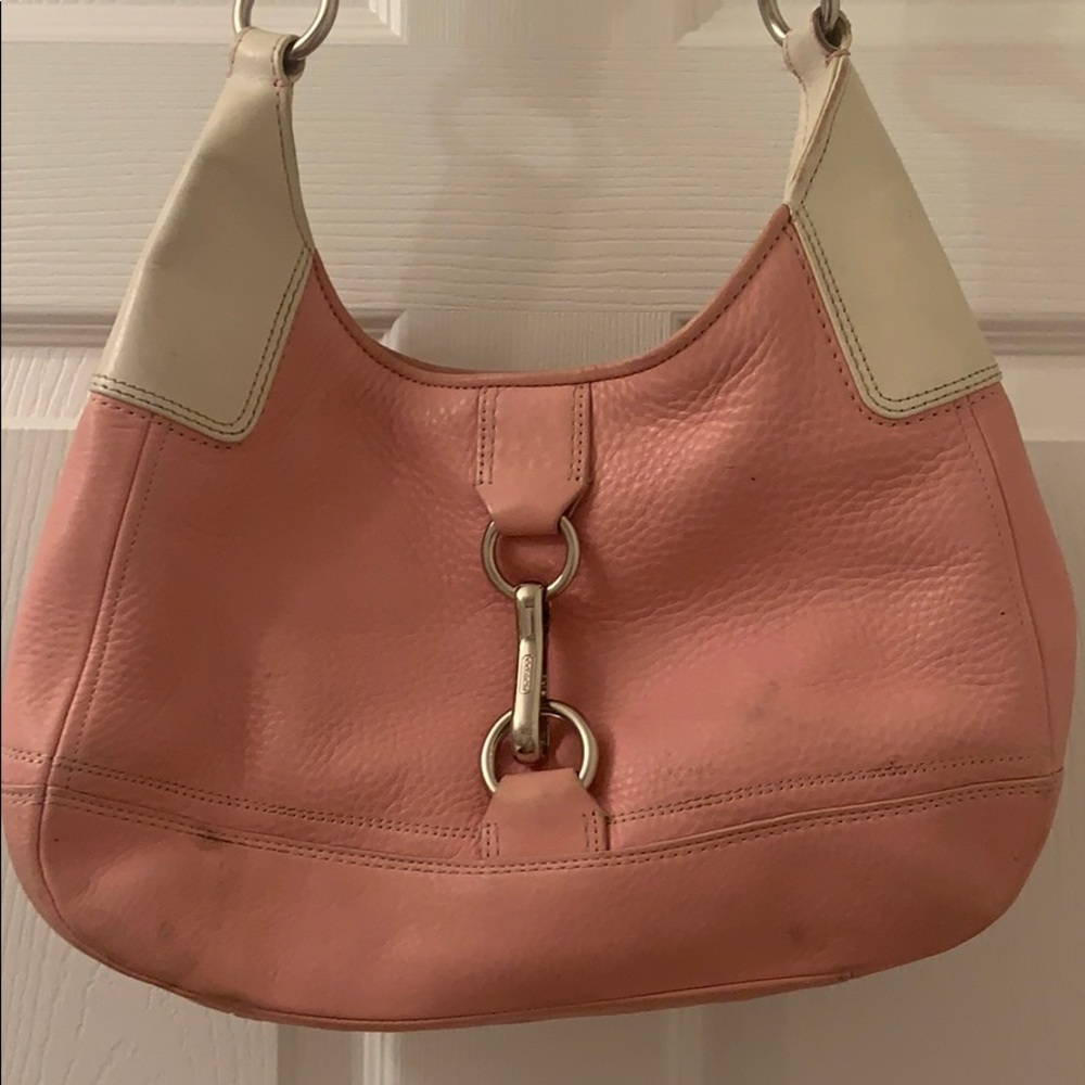Coach Leather Pink Purse